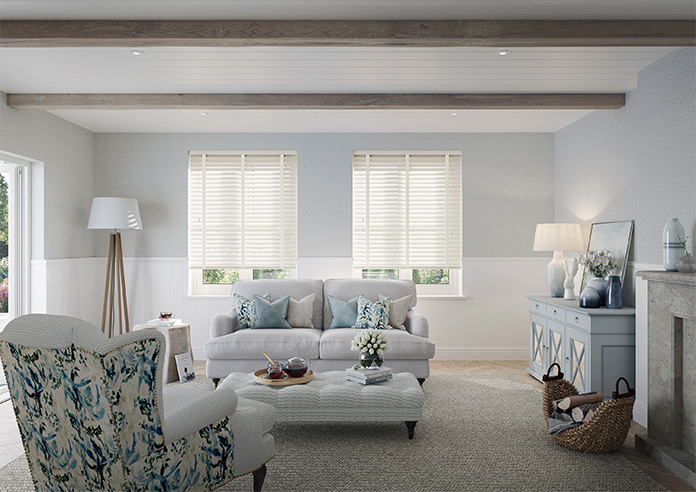 Cotswold Deluxe, Oatmeal - Motorised Venetian Blind - Image 6